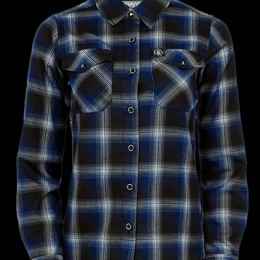 Dixxon " Suicidal Tendencies " Womens Long Sleeve Flannel